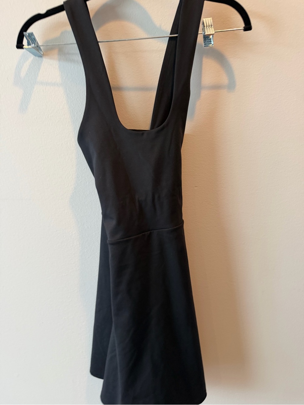 GAP Black Mini Scoop-Neck Dress